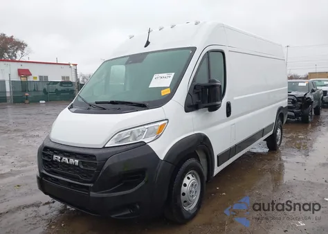 2023 Ram Promaster 2500 High Roof 159 Wb from USA, damaged, VIN 3C6LRVDG4PE549250